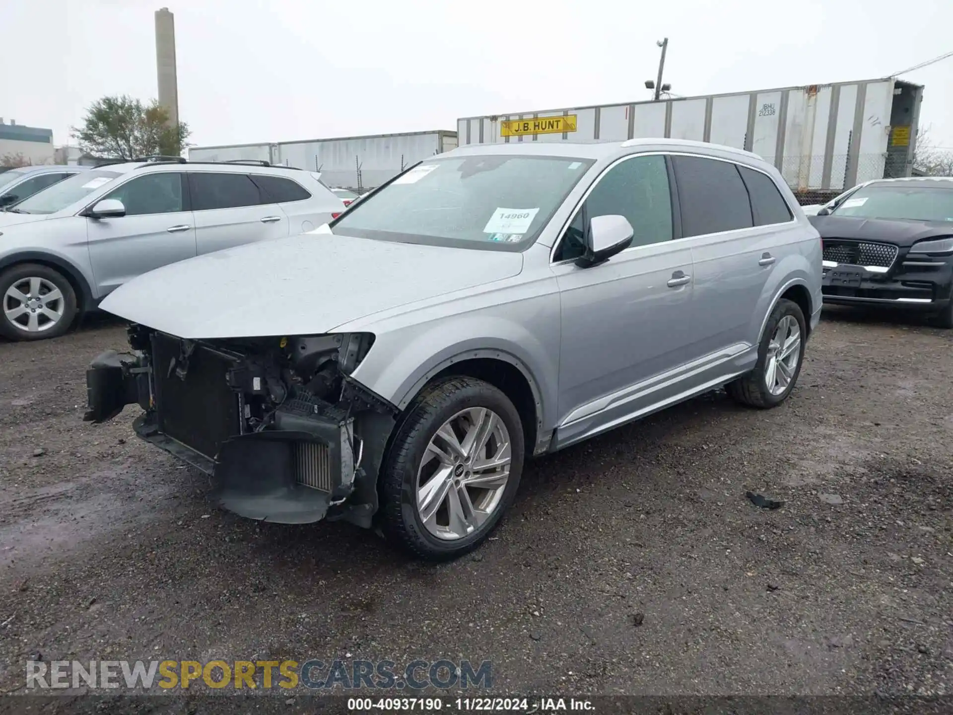 2 Photograph of a damaged car WA1LXAF75MD015427 AUDI Q7 2021