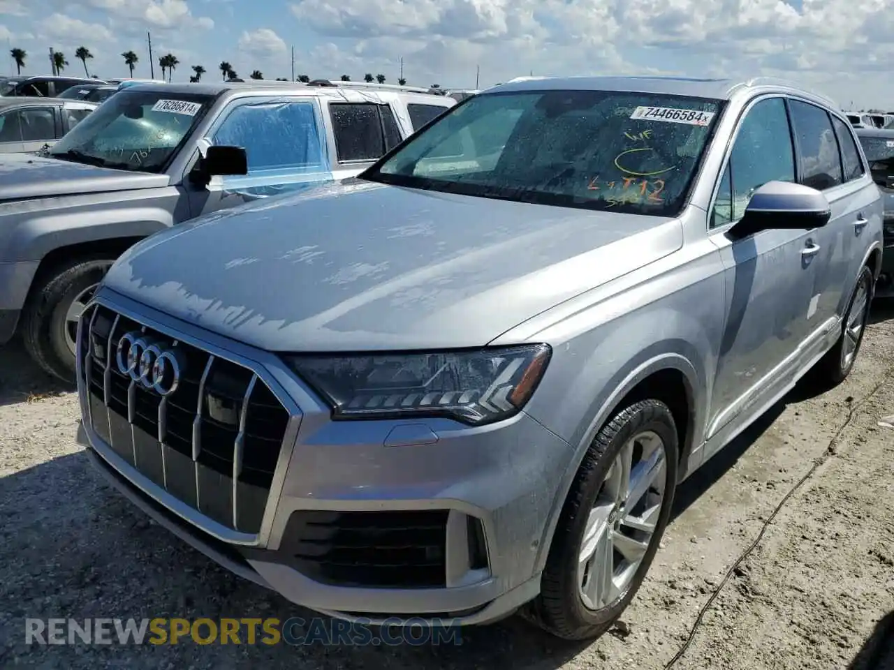1 Photograph of a damaged car WA1LXAF75MD024502 AUDI Q7 2021