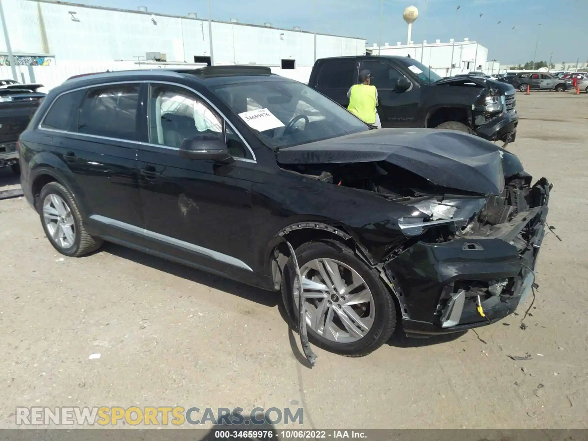 1 Photograph of a damaged car WA1LXAF76MD017123 AUDI Q7 2021