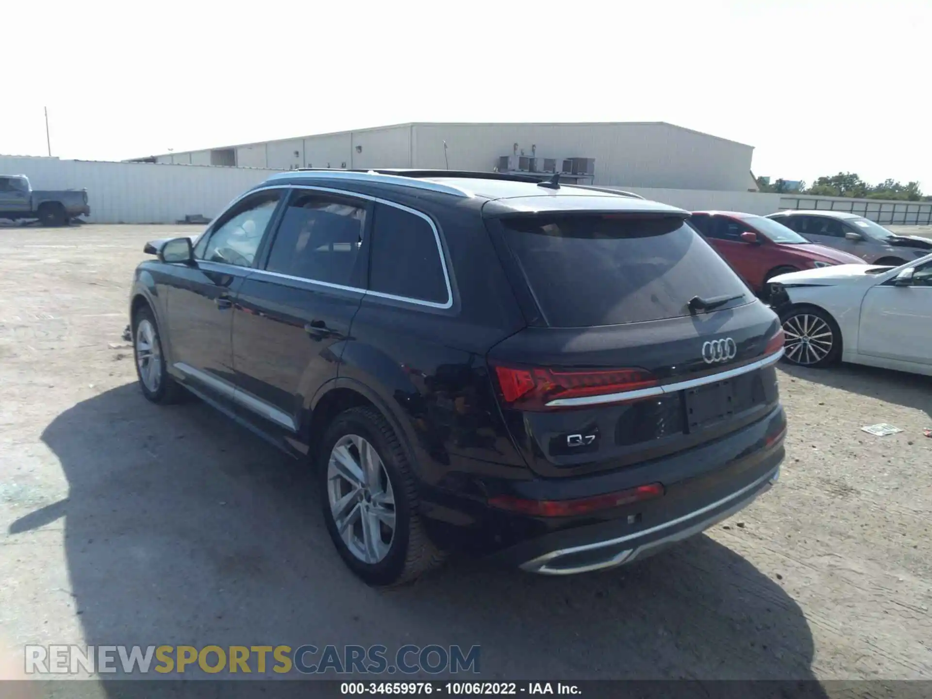 3 Photograph of a damaged car WA1LXAF76MD017123 AUDI Q7 2021