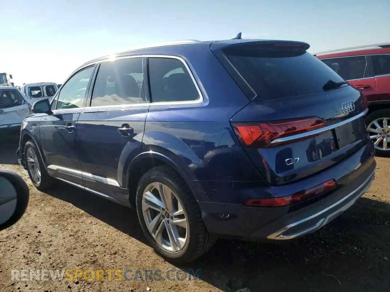 2 Photograph of a damaged car WA1LXAF76MD040708 AUDI Q7 2021