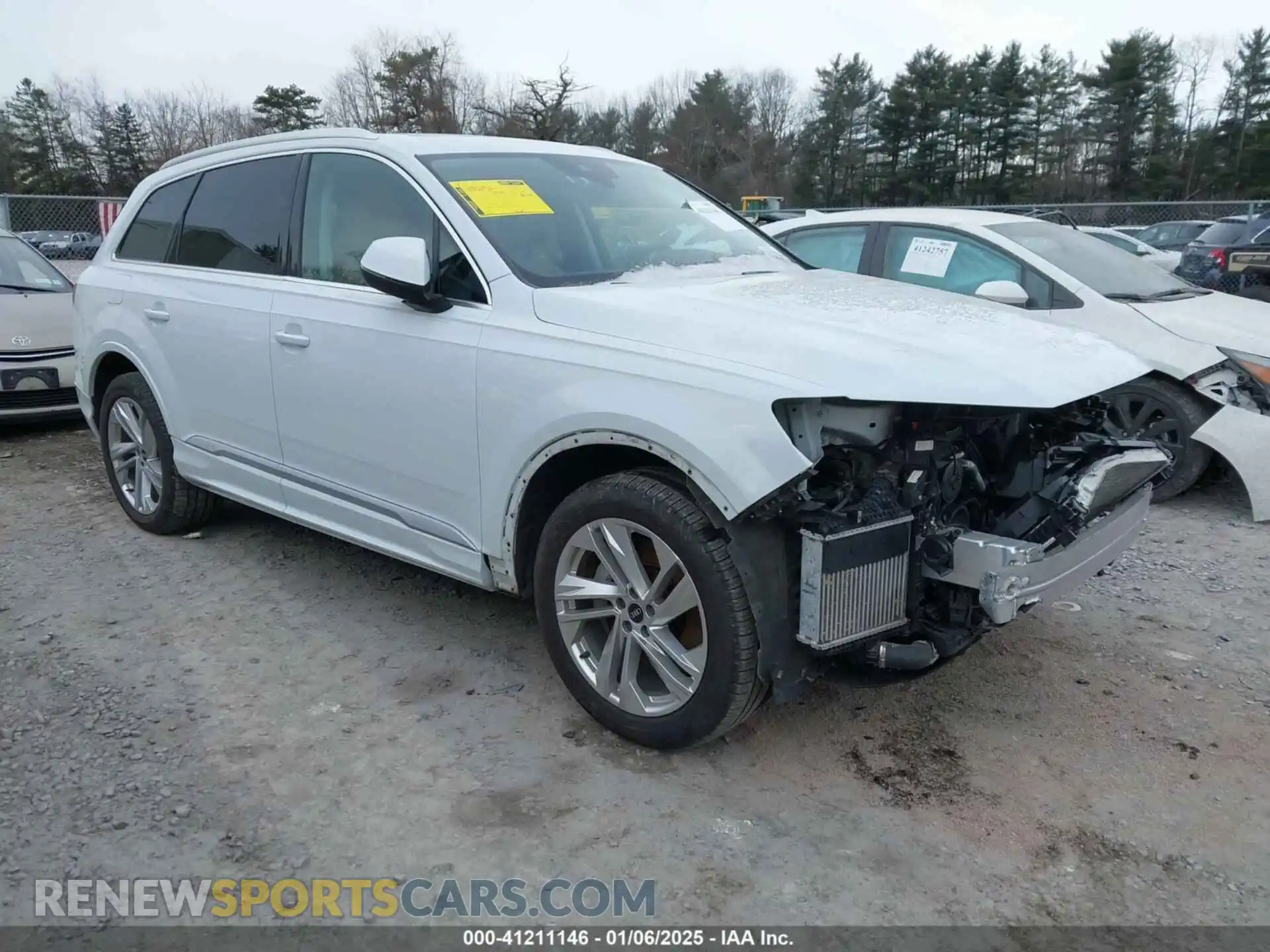 1 Photograph of a damaged car WA1LXAF77MD014831 AUDI Q7 2021