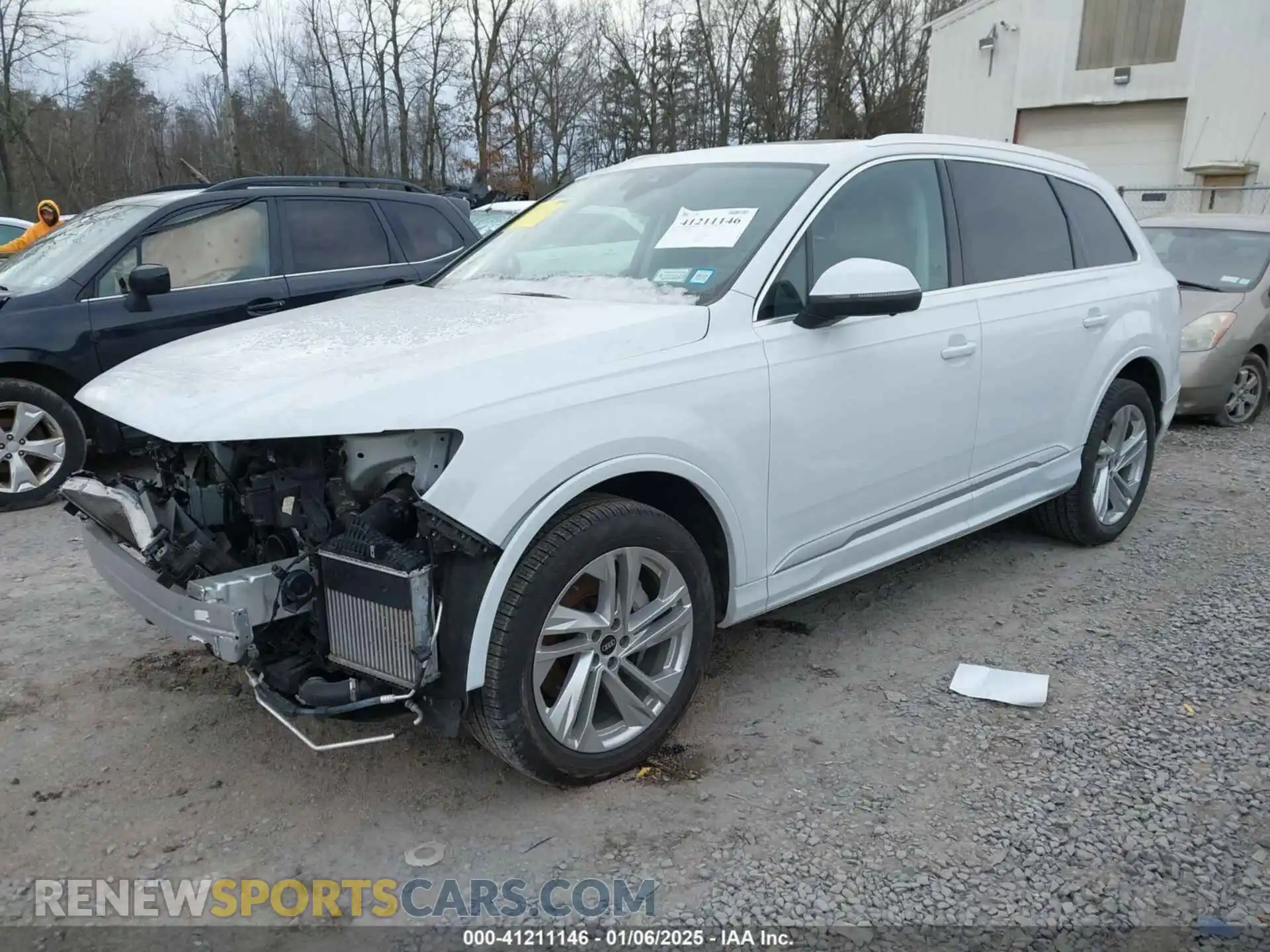 2 Photograph of a damaged car WA1LXAF77MD014831 AUDI Q7 2021