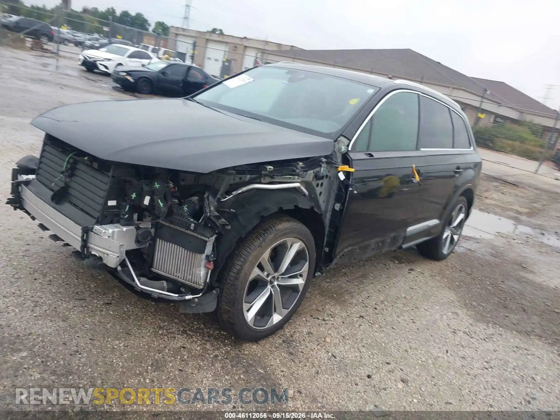 2 fotografías del automóvil dañado WA1LXAF77MD016708 AUDI Q7 2021