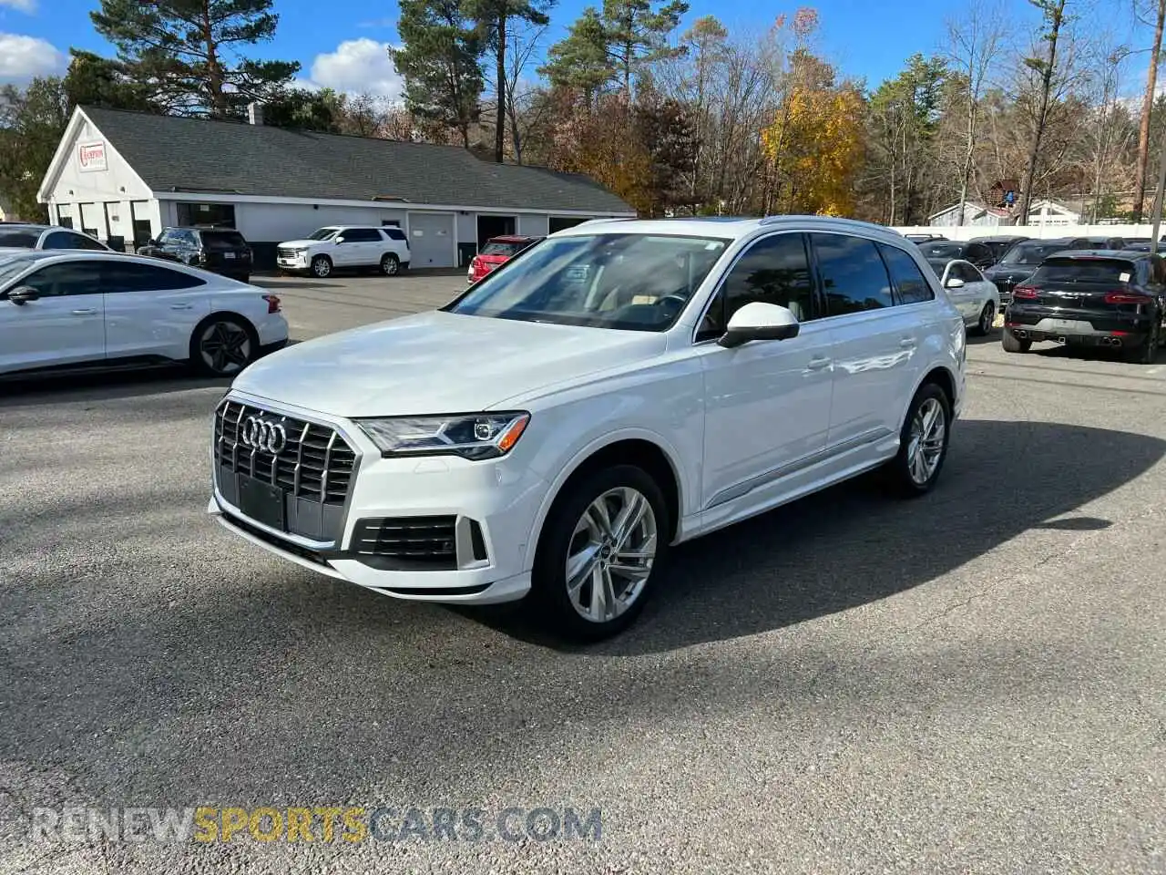 2 Photograph of a damaged car WA1LXAF77MD025392 AUDI Q7 2021