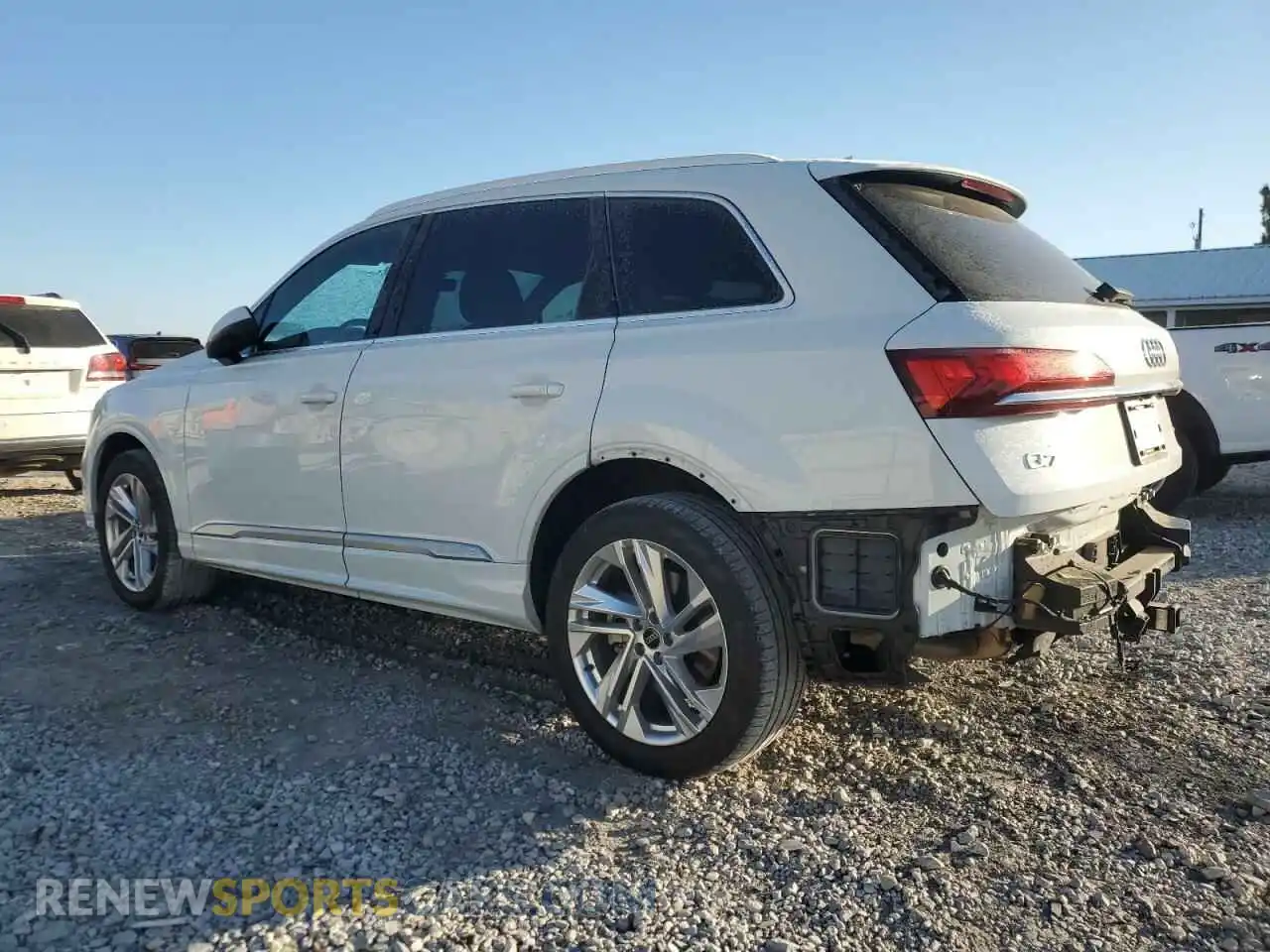 2 fotografías del automóvil dañado WA1LXAF77MD038515 AUDI Q7 2021