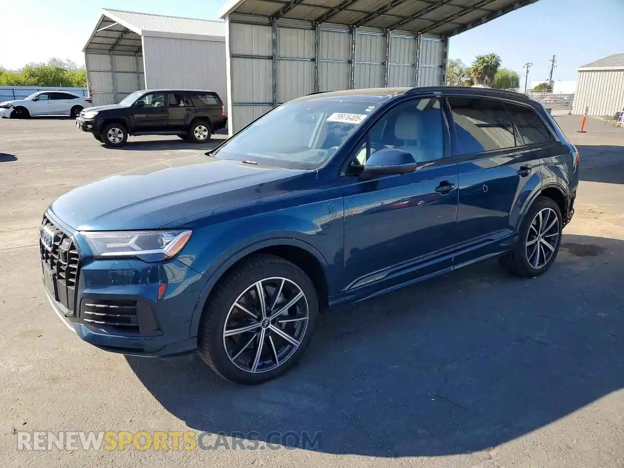 1 Photograph of a damaged car WA1LXAF78MD021304 AUDI Q7 2021