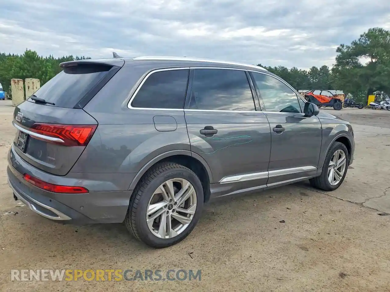 3 fotografías del automóvil dañado WA1LXAF78MD034005 AUDI Q7 2021