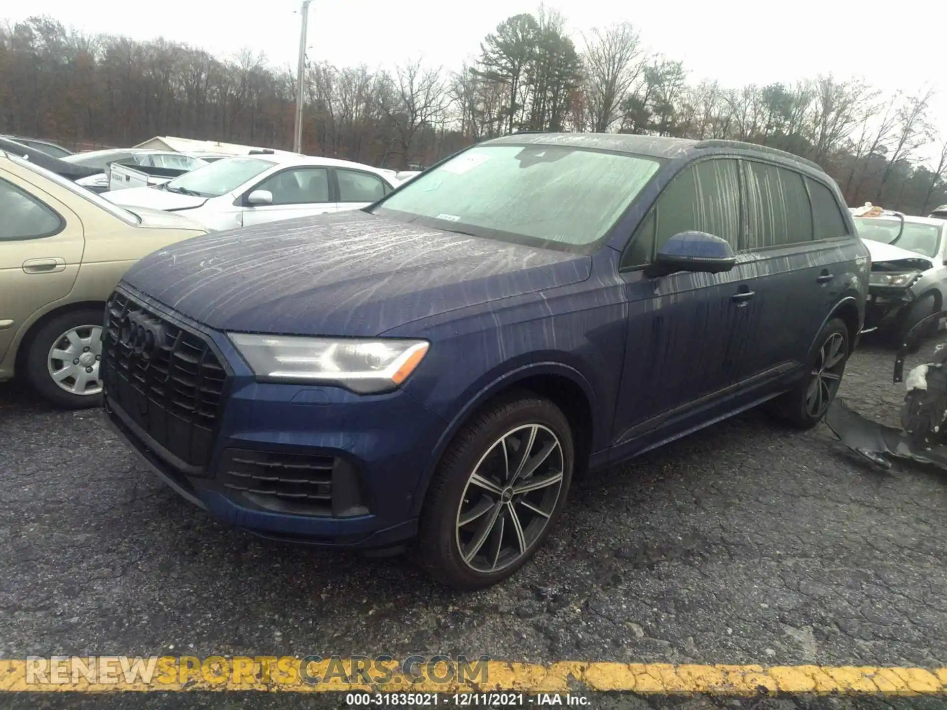 2 Photograph of a damaged car WA1LXAF7XMD026844 AUDI Q7 2021
