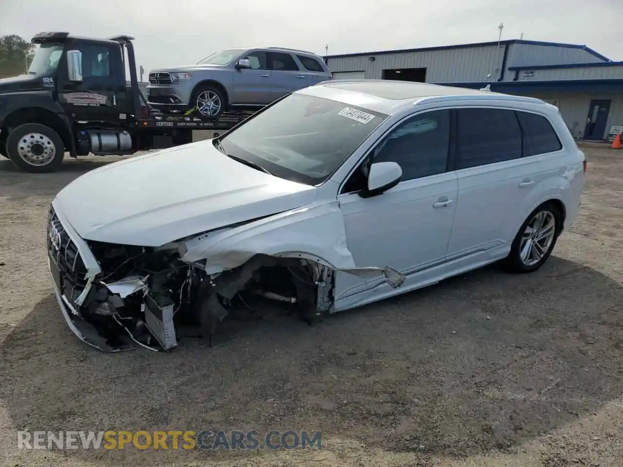 1 Photograph of a damaged car WA1LXAF7XMD027167 AUDI Q7 2021