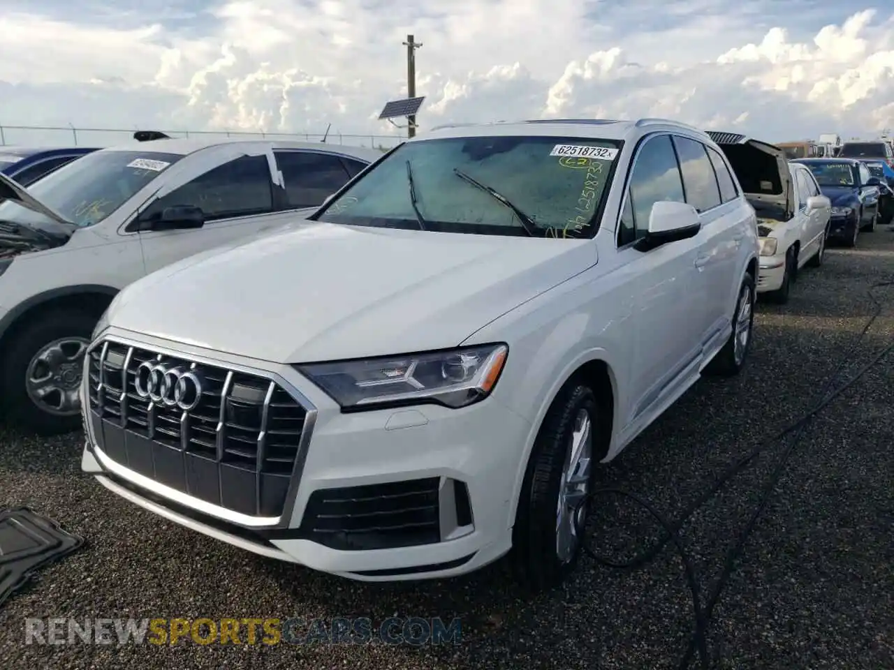 2 Фотография поврежденного автомобиля WA1LXAF7XMD035849 AUDI Q7 2021