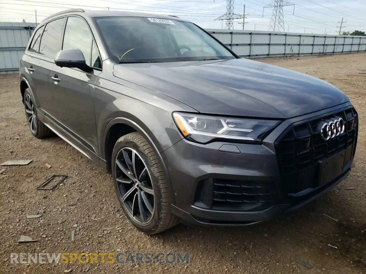 1 Photograph of a damaged car WA1LXAF7XMD040873 AUDI Q7 2021