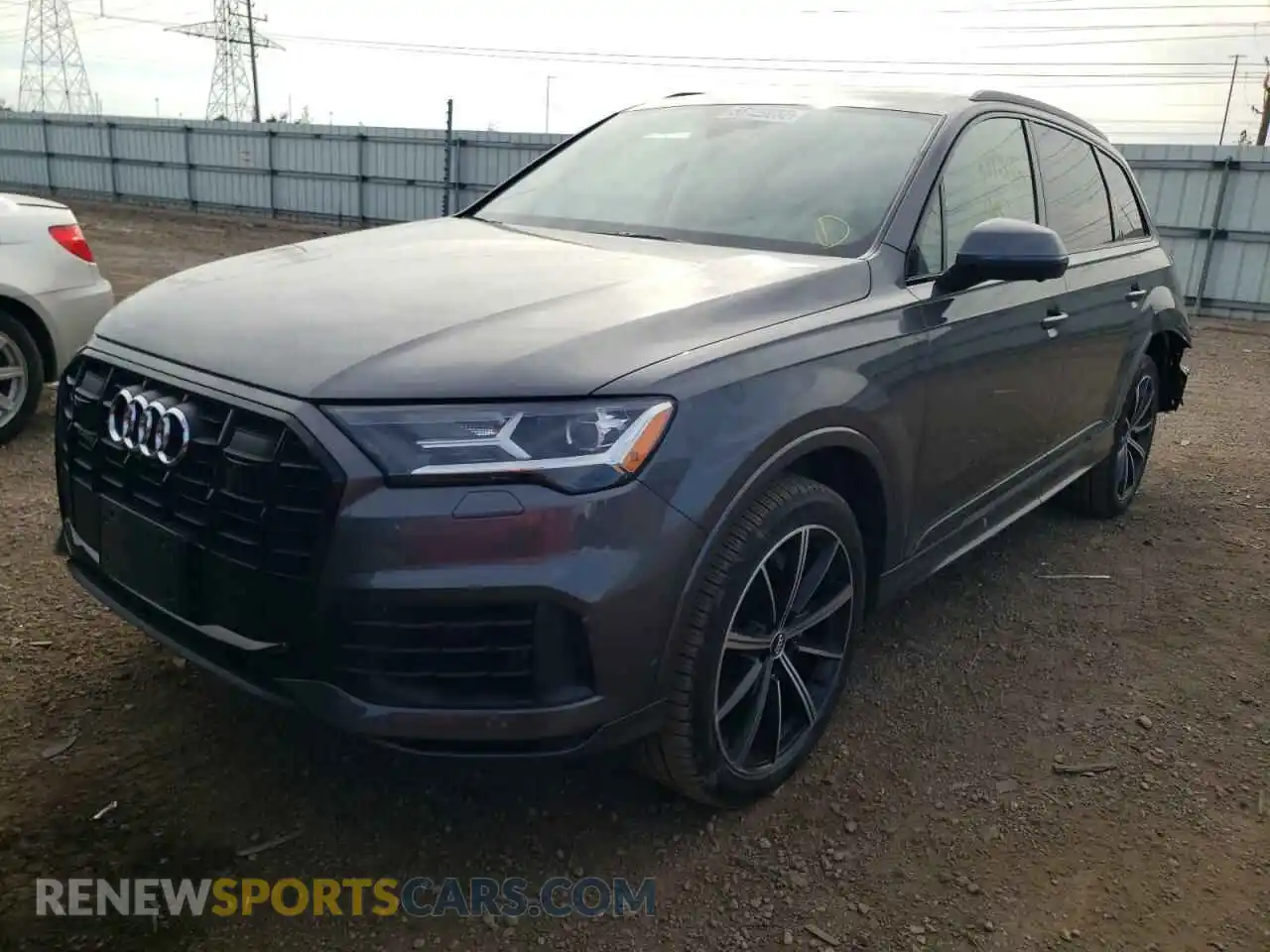 2 Photograph of a damaged car WA1LXAF7XMD040873 AUDI Q7 2021