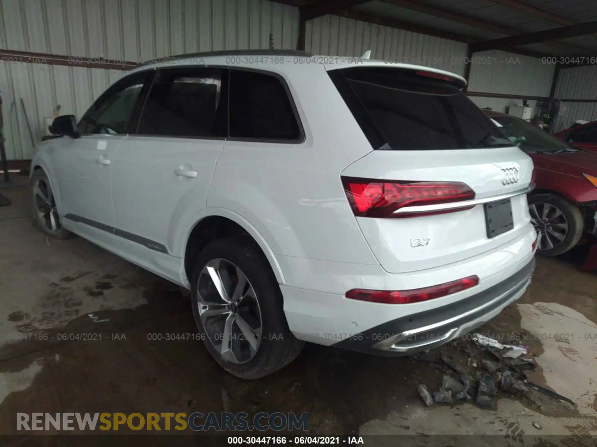 3 Photograph of a damaged car WA1LXBF74MD020317 AUDI Q7 2021