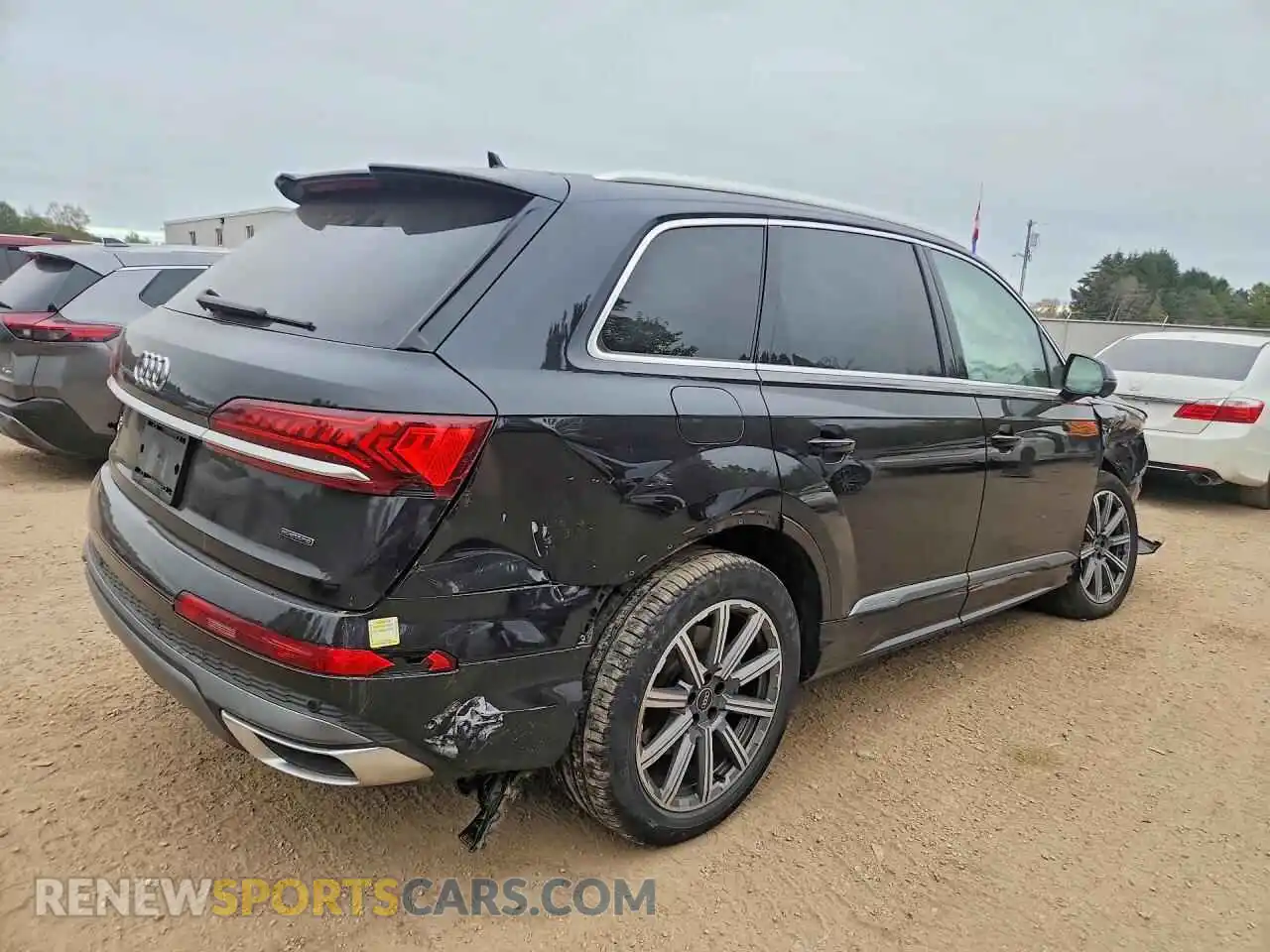 3 fotografías del automóvil dañado WA1MXAF76MD033908 AUDI Q7 2021
