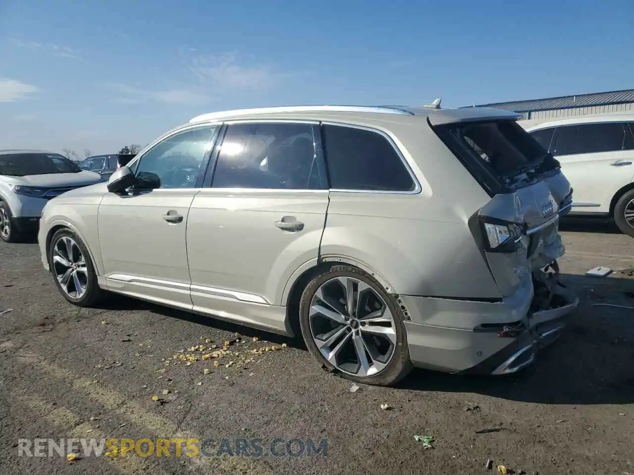 2 fotografías del automóvil dañado WA1VXAF71MD014316 AUDI Q7 2021