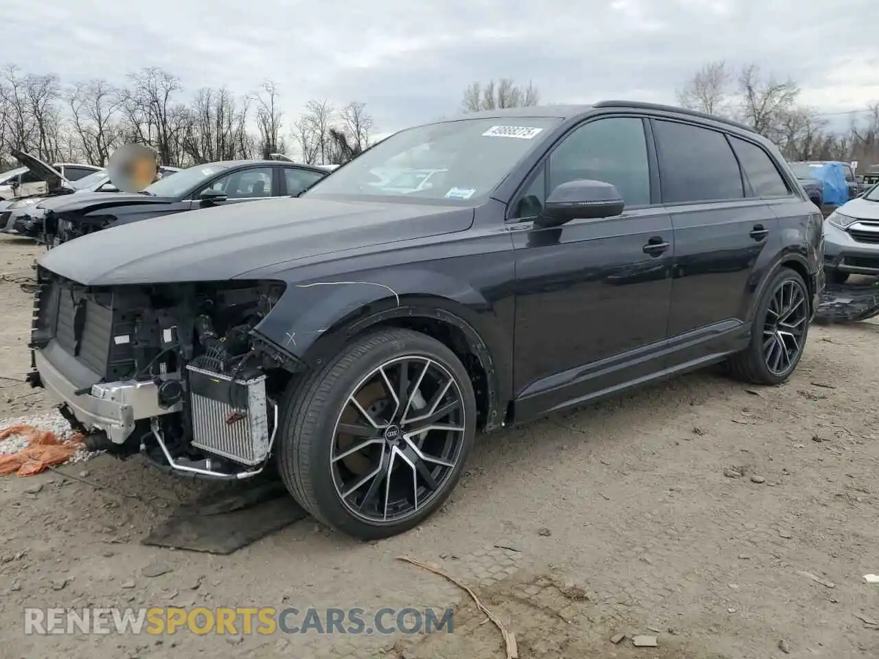 2 Photograph of a damaged car WA1VXAF73MD039119 AUDI Q7 2021