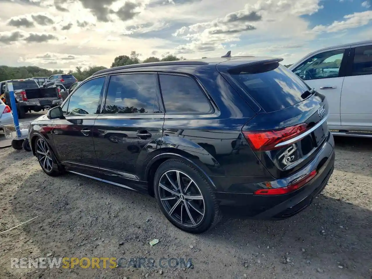 2 Photograph of a damaged car WA1VXAF74MD011636 AUDI Q7 2021