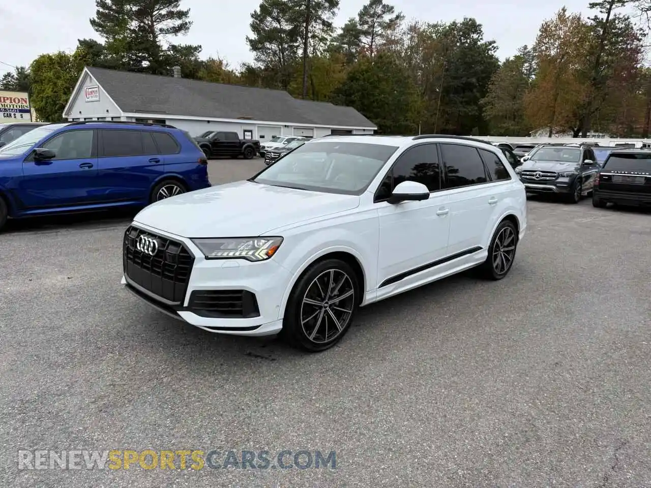 2 Photograph of a damaged car WA1VXAF74MD012298 AUDI Q7 2021