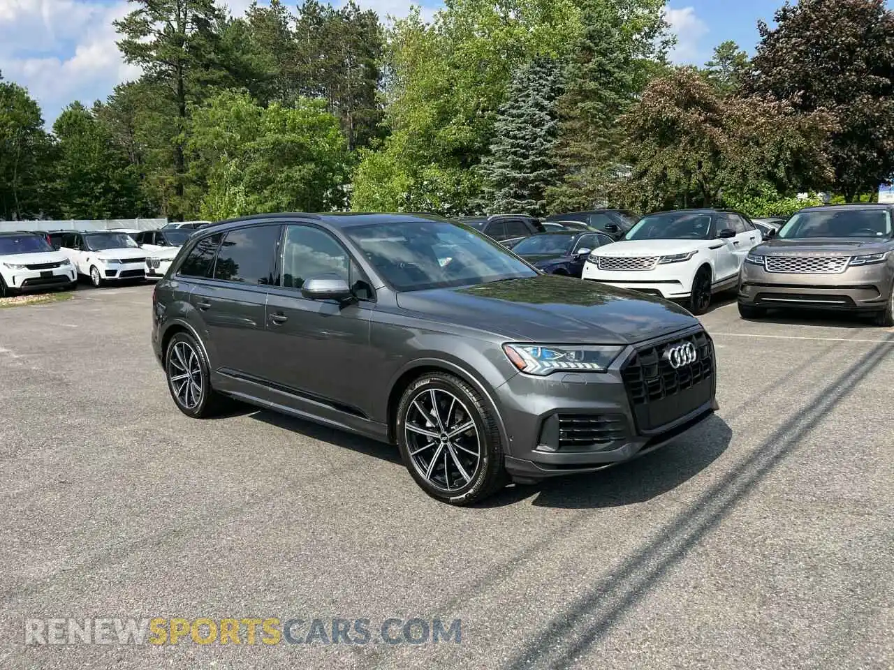 1 Photograph of a damaged car WA1VXAF77MD011937 AUDI Q7 2021
