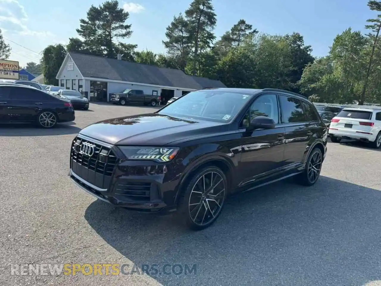 1 Photograph of a damaged car WA1VXAF77MD013199 AUDI Q7 2021
