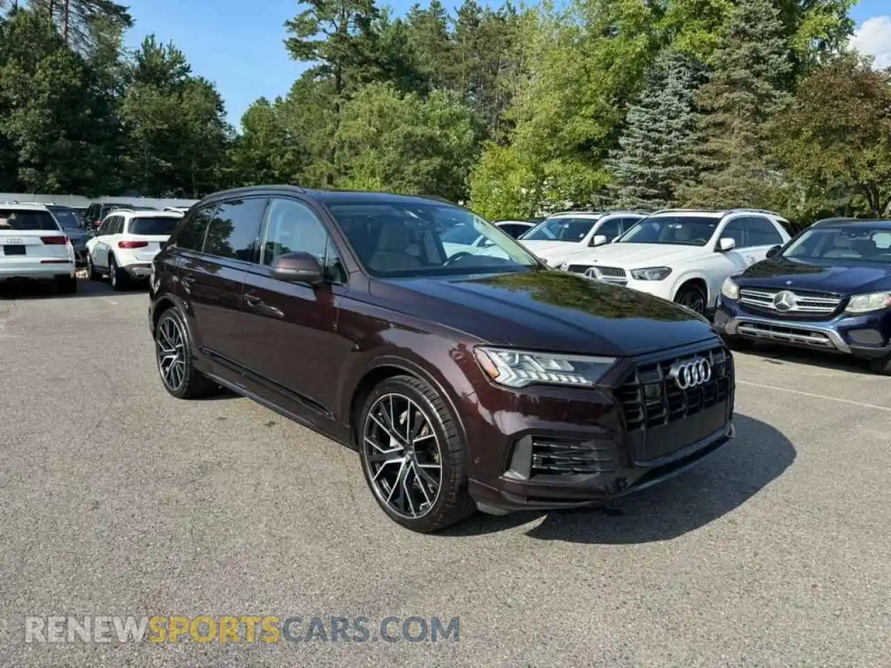 2 Photograph of a damaged car WA1VXAF77MD013199 AUDI Q7 2021