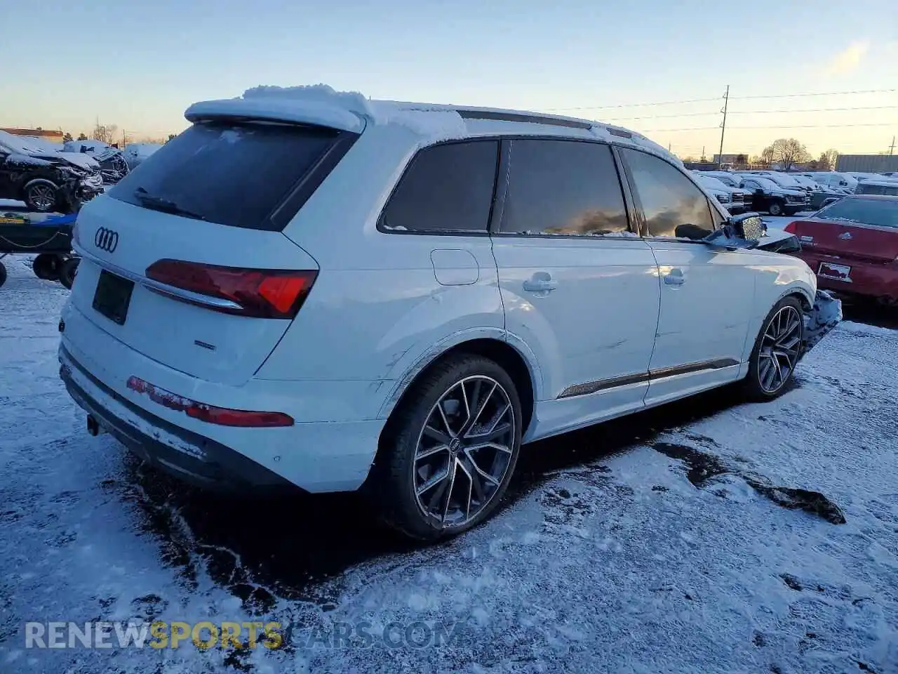 3 Photograph of a damaged car WA1VXBF70MD039455 AUDI Q7 2021