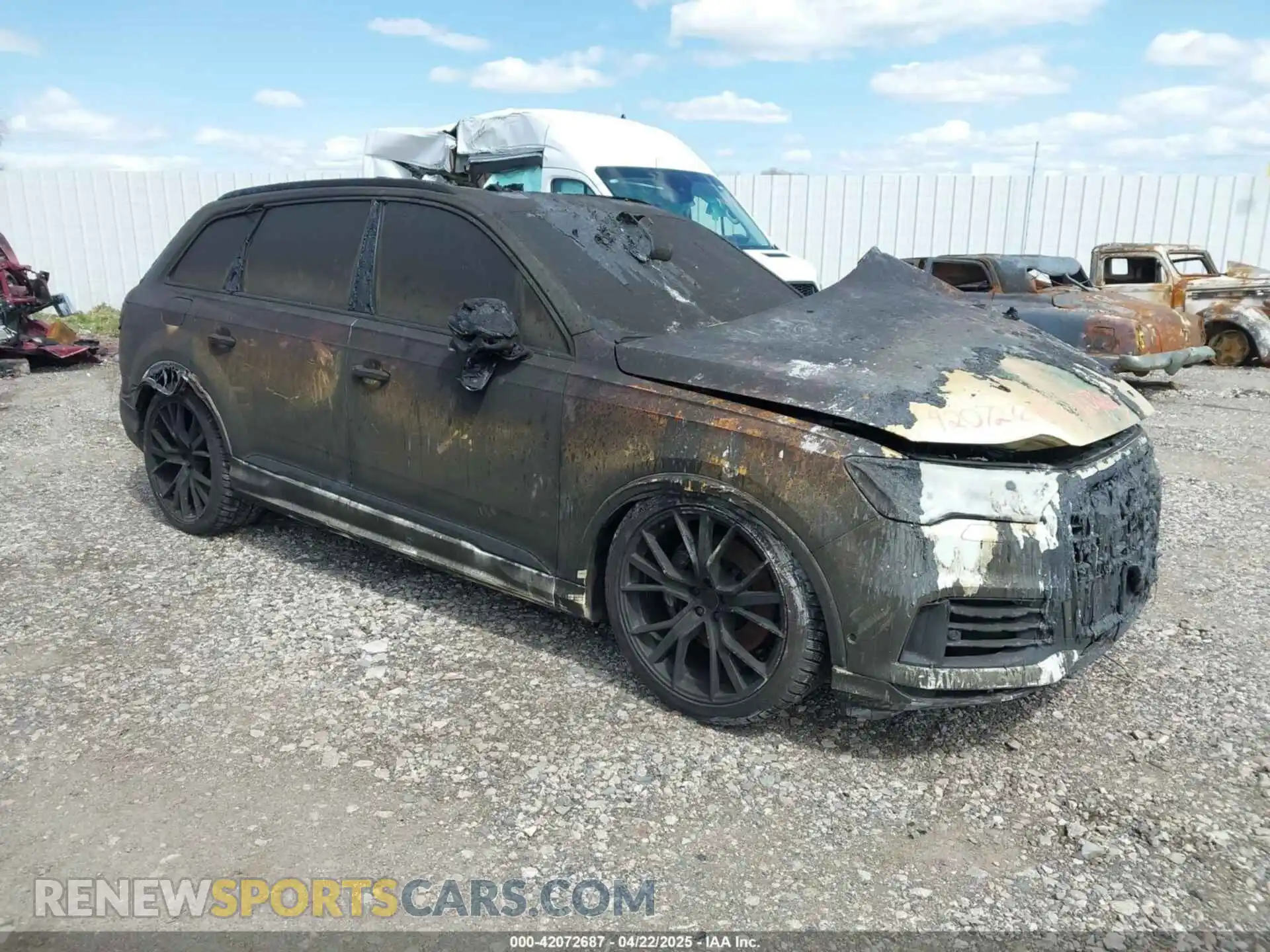1 Photograph of a damaged car WA1VXBF73MD021287 AUDI Q7 2021