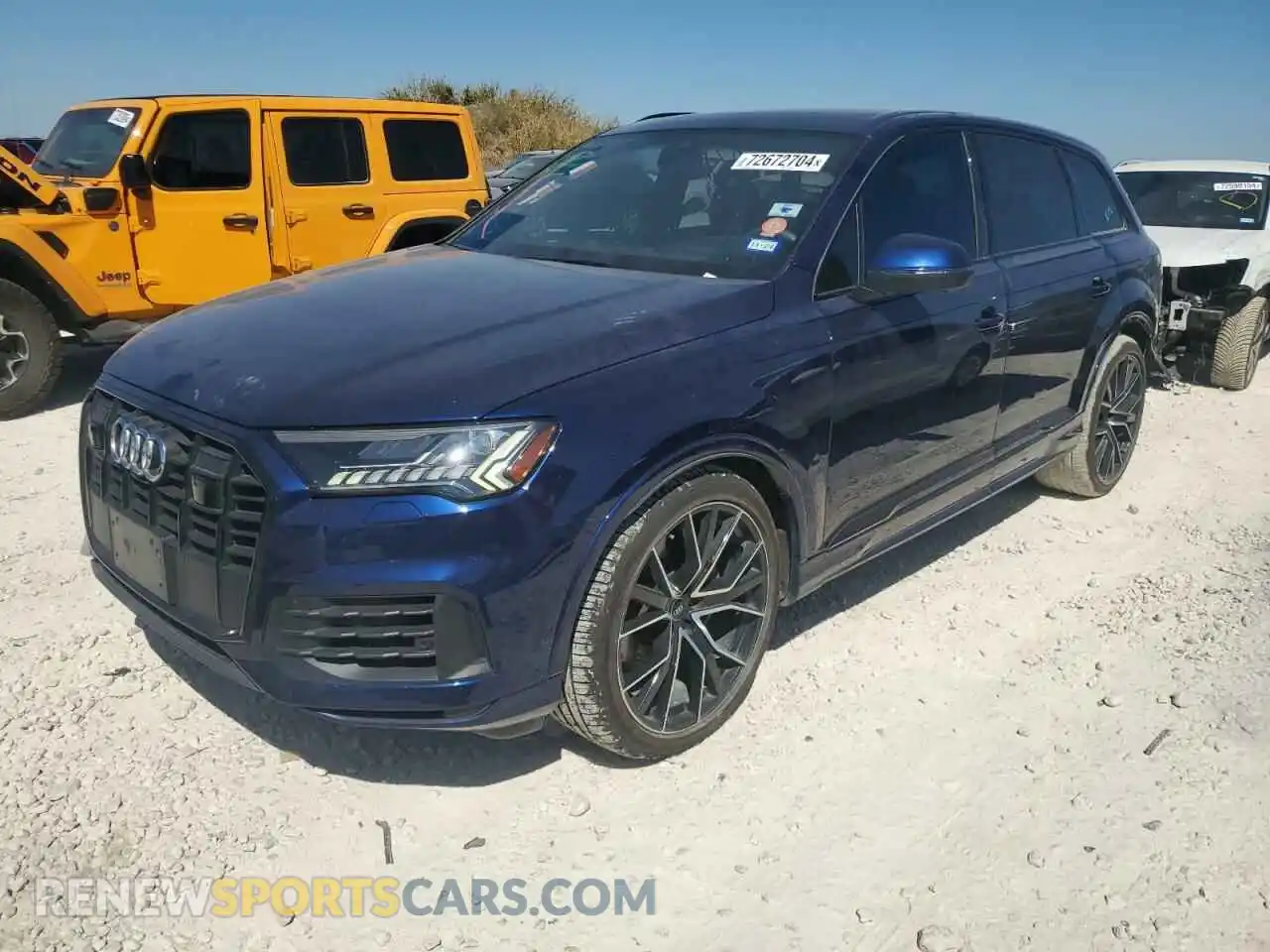 1 Photograph of a damaged car WA1VXBF75MD013403 AUDI Q7 2021
