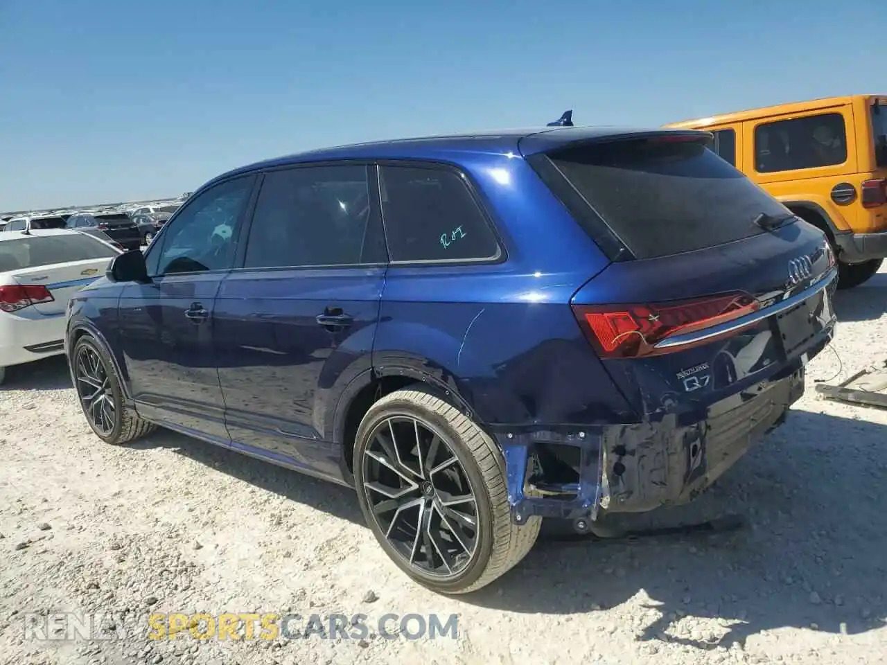 2 Photograph of a damaged car WA1VXBF75MD013403 AUDI Q7 2021