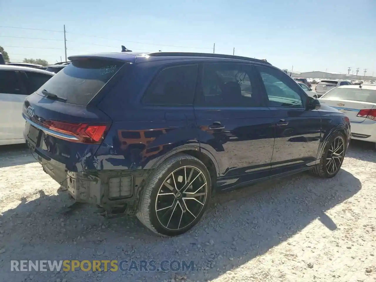 3 Photograph of a damaged car WA1VXBF75MD013403 AUDI Q7 2021
