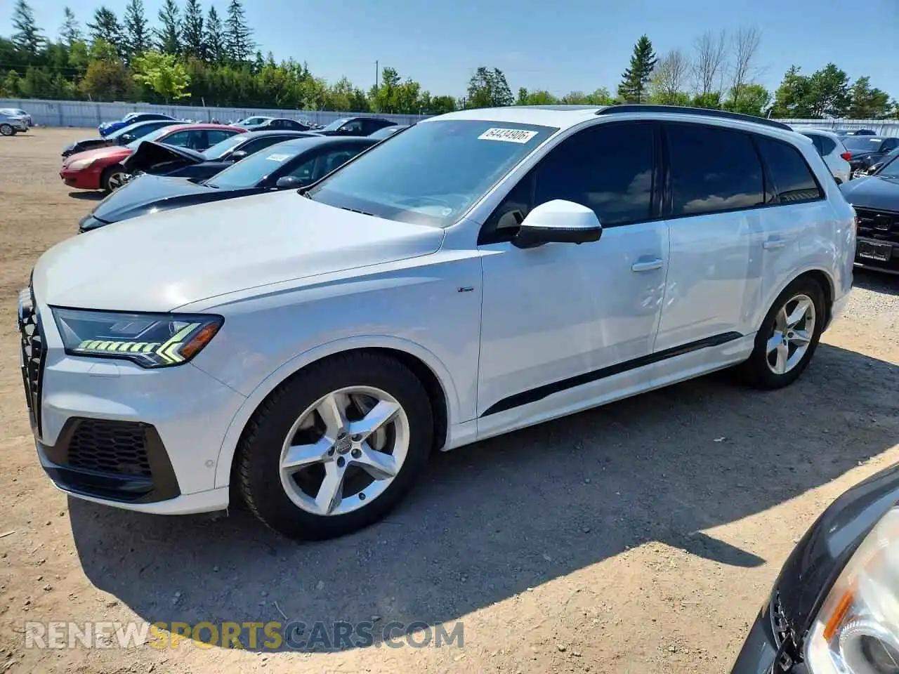 1 Photograph of a damaged car WA1WXAF74MD031521 AUDI Q7 2021