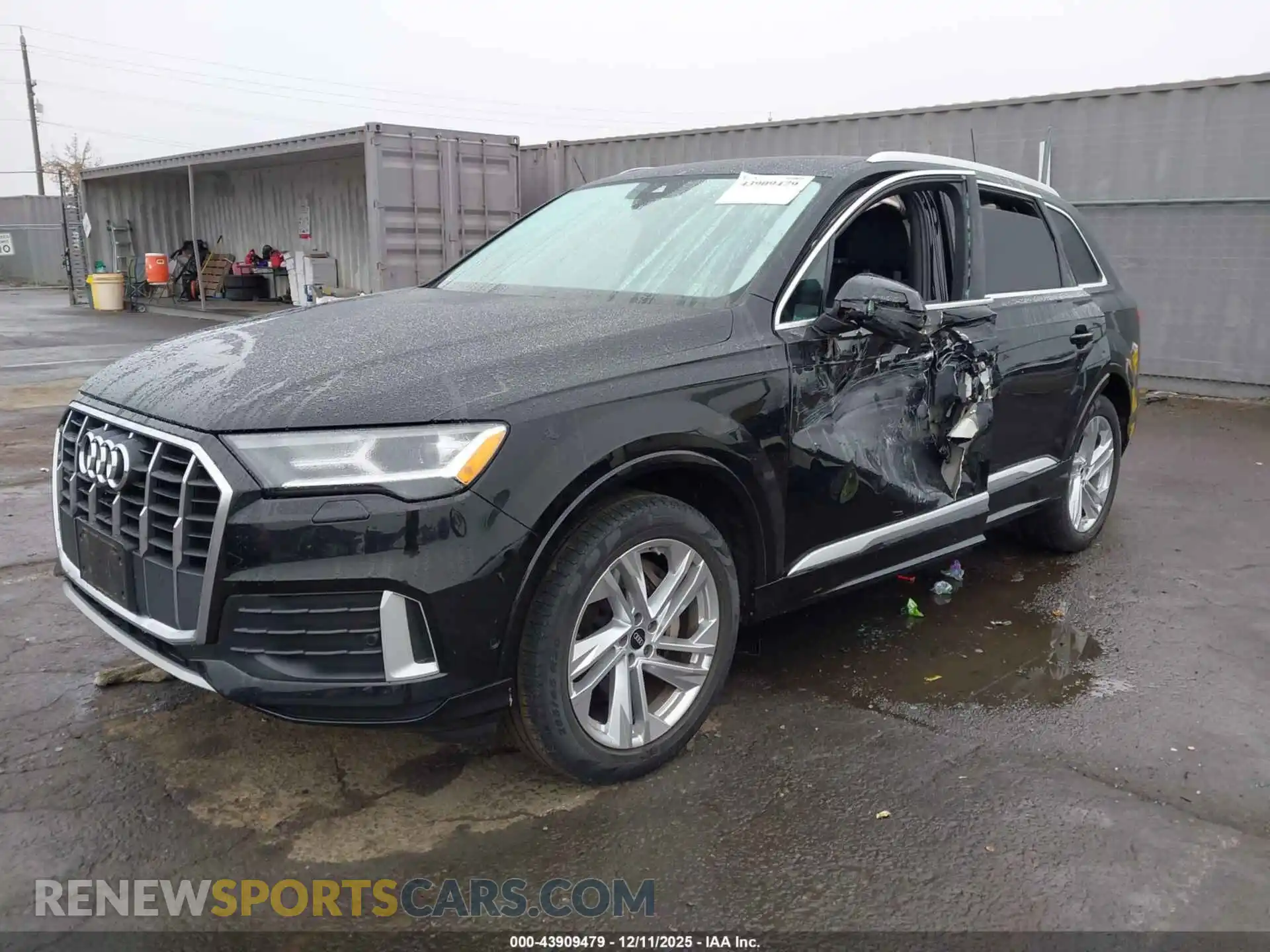 2 fotografías del automóvil dañado WA1AJBF75ND001186 AUDI Q7 2022