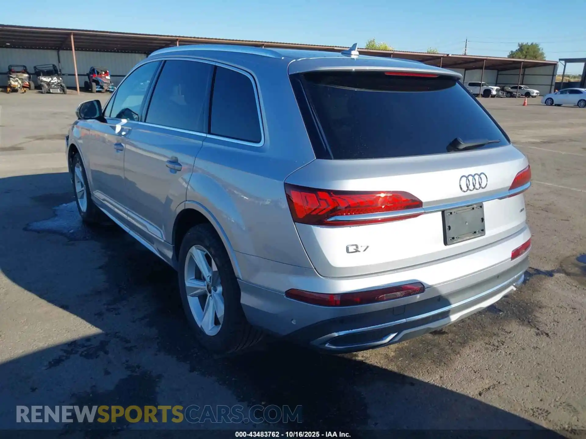 3 fotografías del automóvil dañado WA1AJBF78ND002123 AUDI Q7 2022