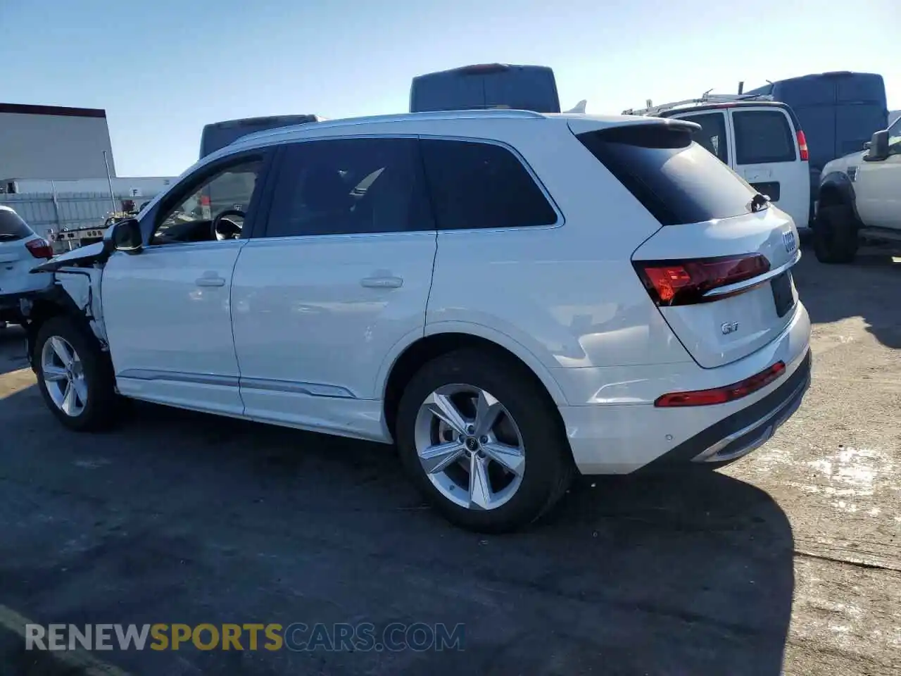 2 Фотография поврежденного автомобиля WA1AXBF70ND020243 AUDI Q7 2022