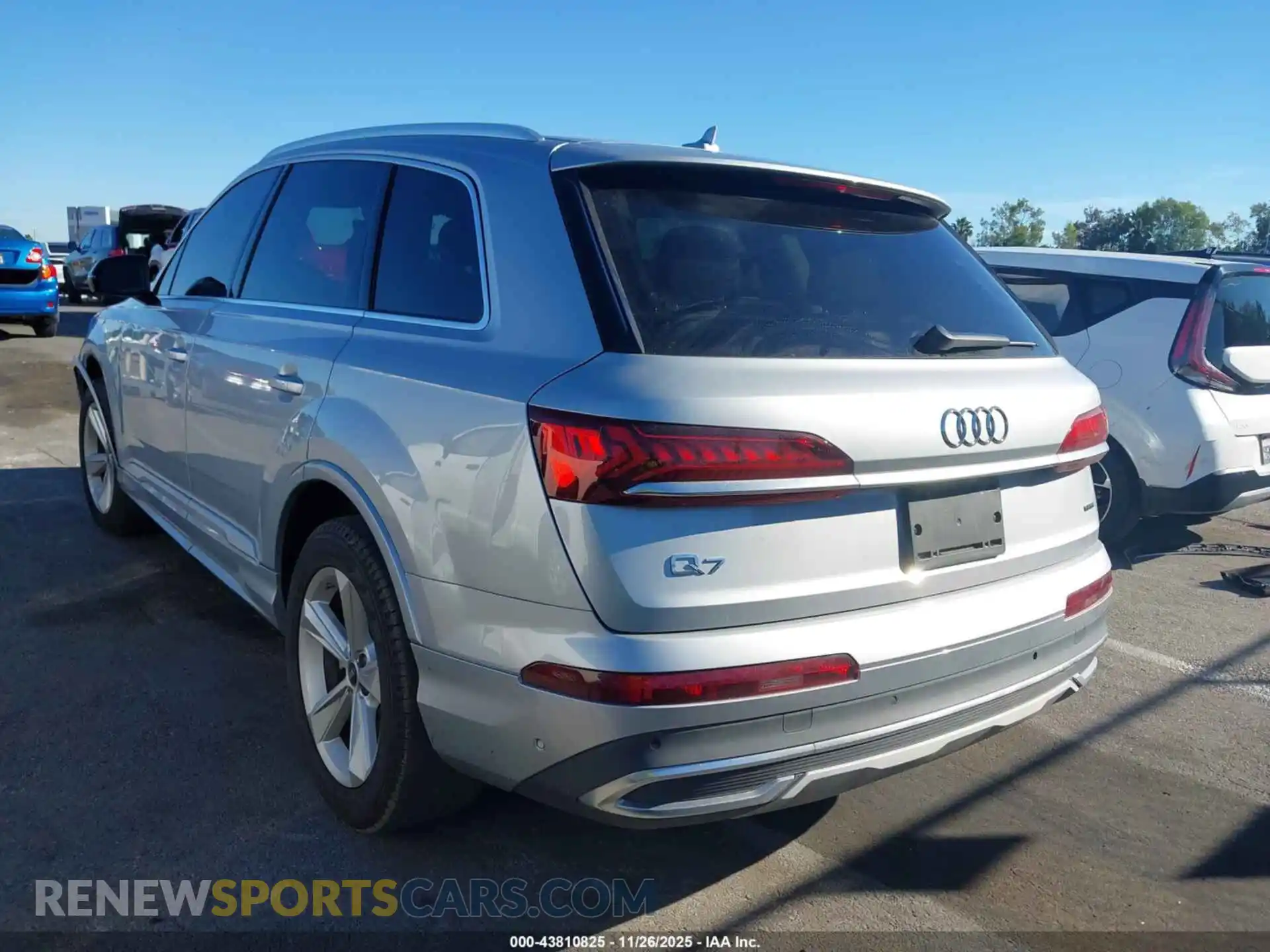 3 fotografías del automóvil dañado WA1AXBF76ND019730 AUDI Q7 2022