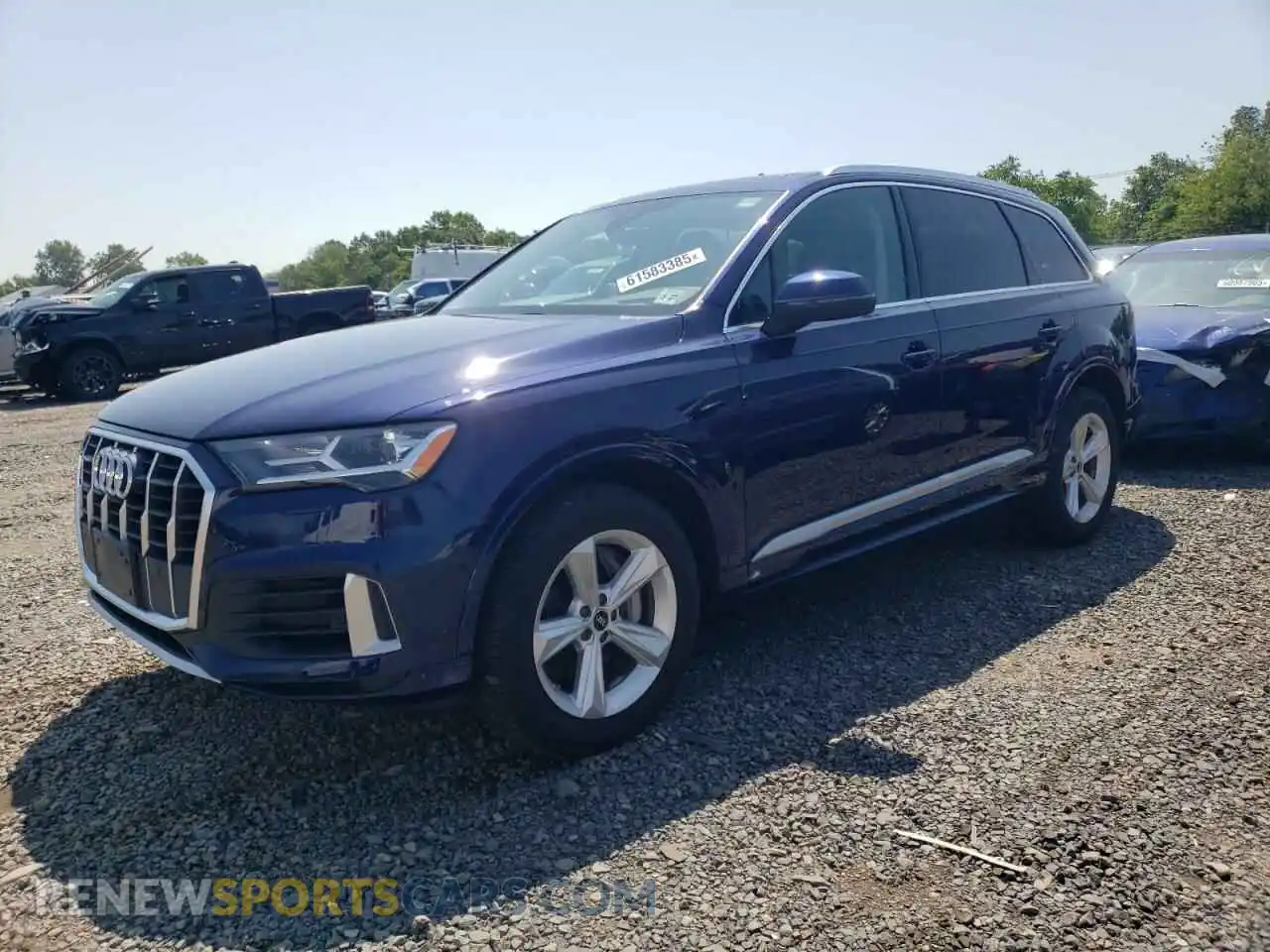 1 Фотография поврежденного автомобиля WA1AXBF77ND010082 AUDI Q7 2022