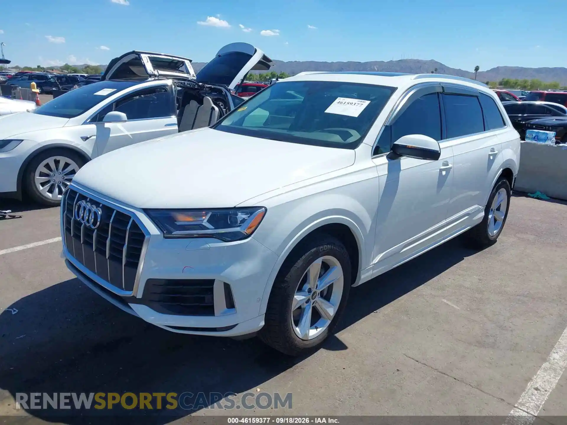 2 Photograph of a damaged car WA1AXBF79ND019690 AUDI Q7 2022