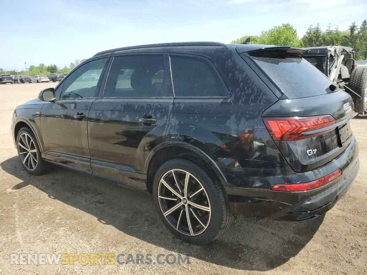 2 fotografías del automóvil dañado WA1BXBF70ND013507 AUDI Q7 2022