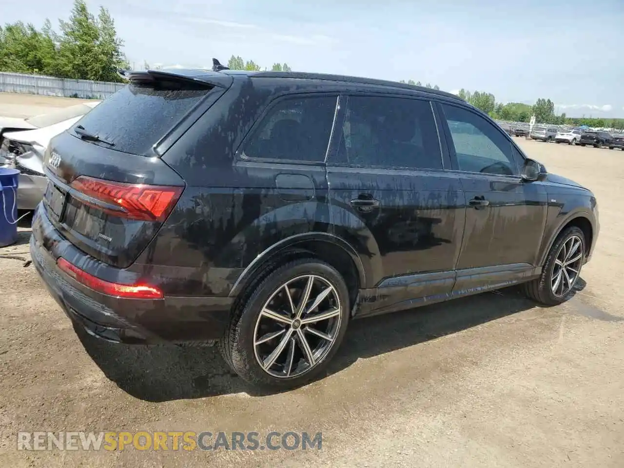 3 fotografías del automóvil dañado WA1BXBF70ND013507 AUDI Q7 2022