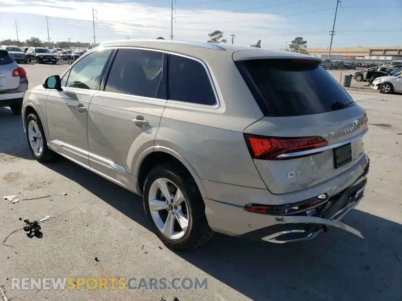 2 fotografías del automóvil dañado WA1LJBF79ND005427 AUDI Q7 2022