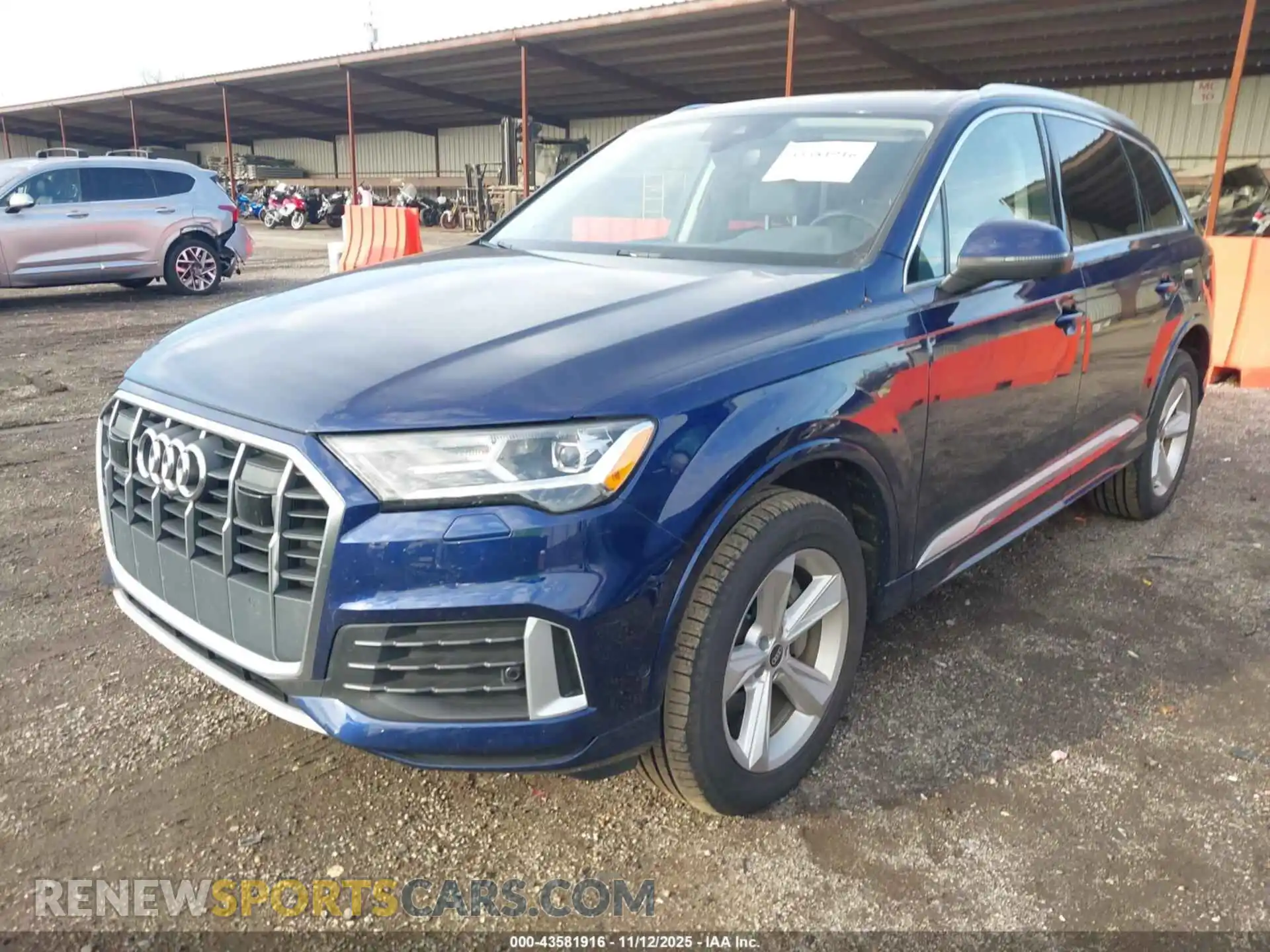 2 fotografías del automóvil dañado WA1LJBF7XND004657 AUDI Q7 2022