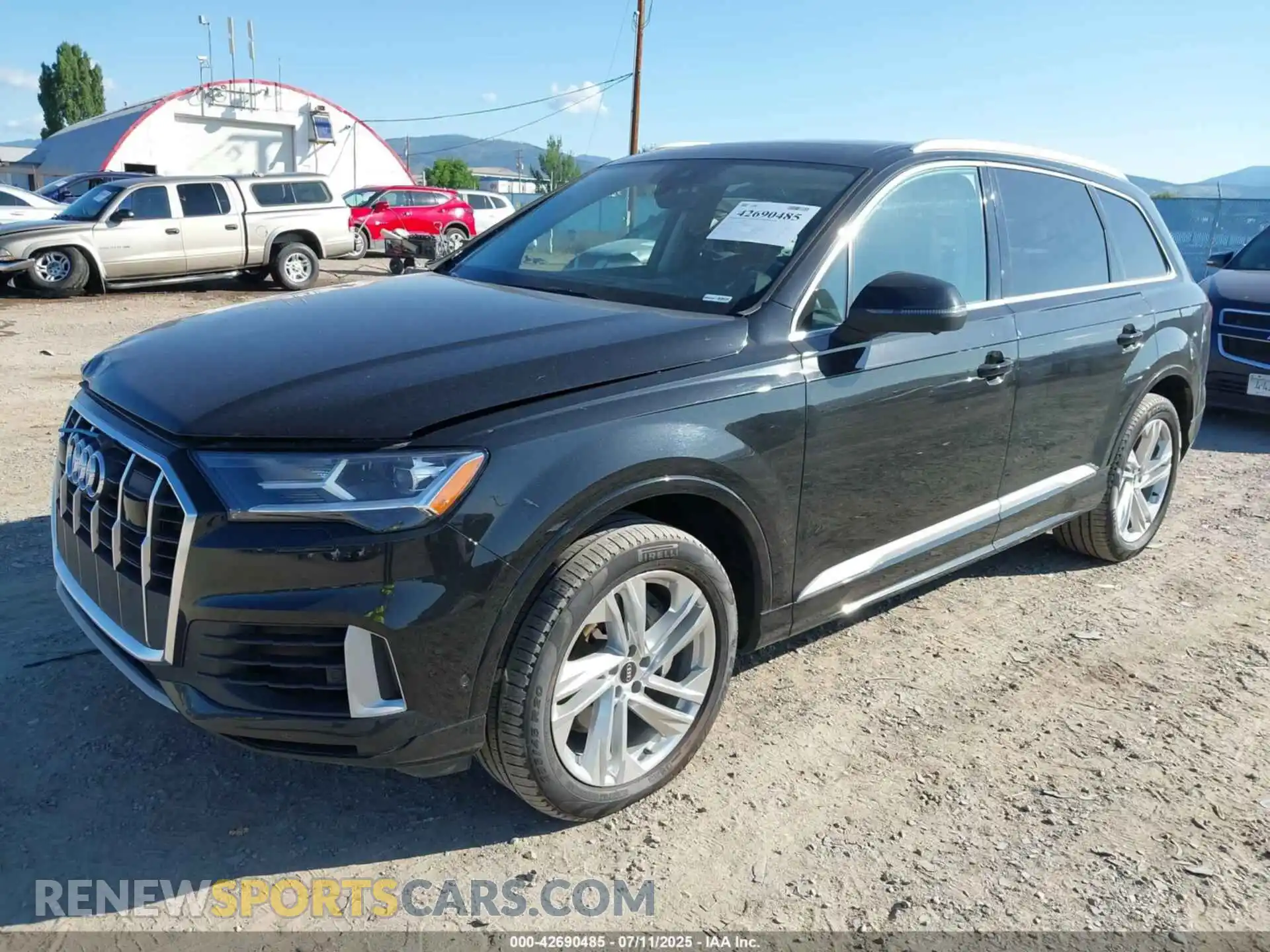 2 Фотография поврежденного автомобиля WA1LXBF70ND004195 AUDI Q7 2022