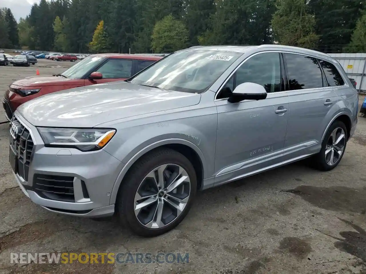 1 fotografías del automóvil dañado WA1LXBF71ND014184 AUDI Q7 2022