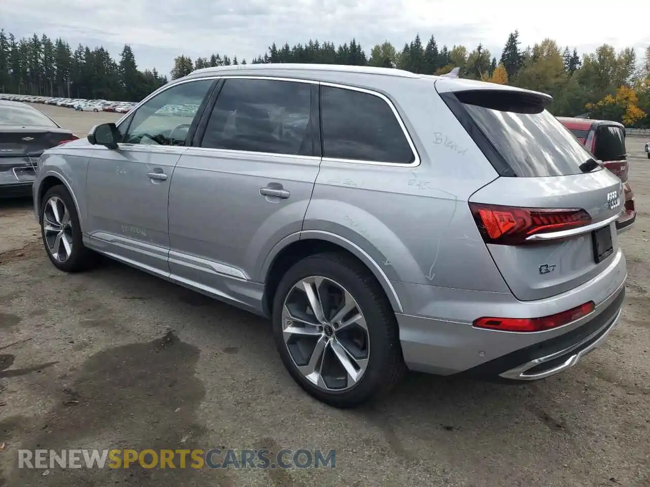 2 fotografías del automóvil dañado WA1LXBF71ND014184 AUDI Q7 2022