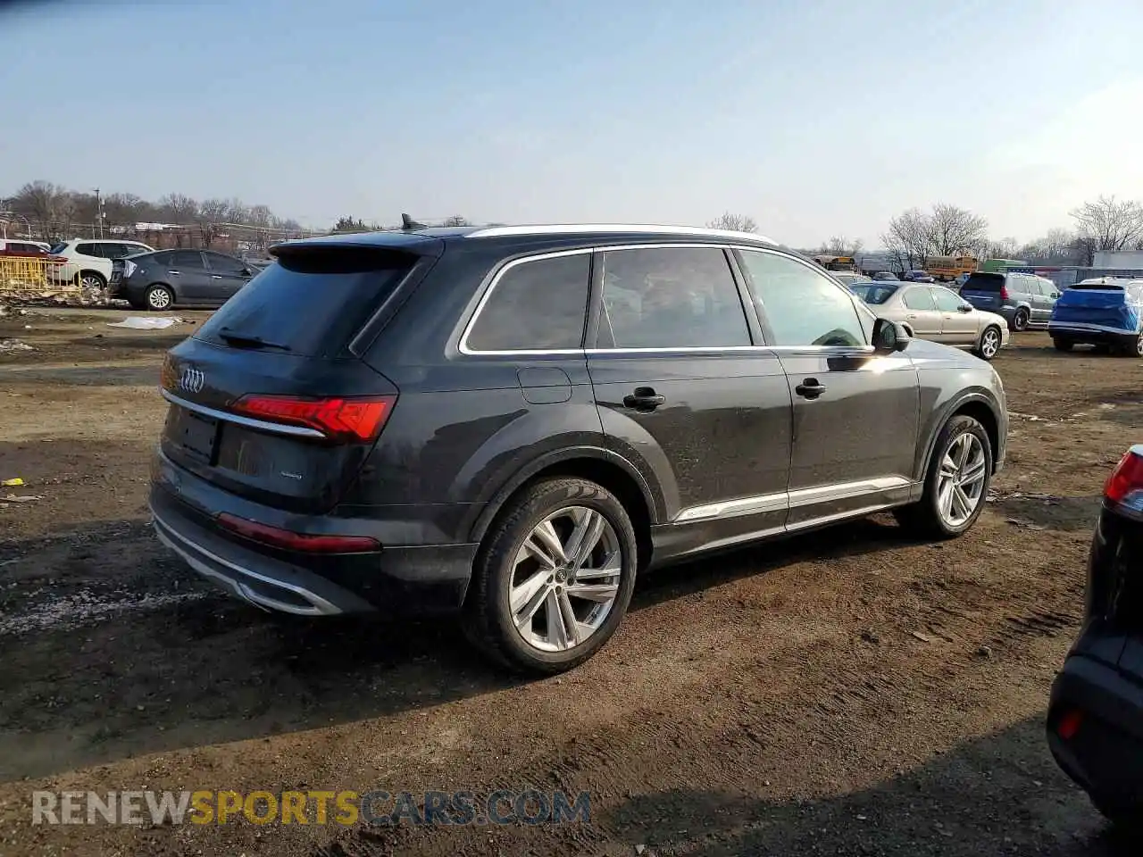 3 fotografías del automóvil dañado WA1LXBF72ND020155 AUDI Q7 2022