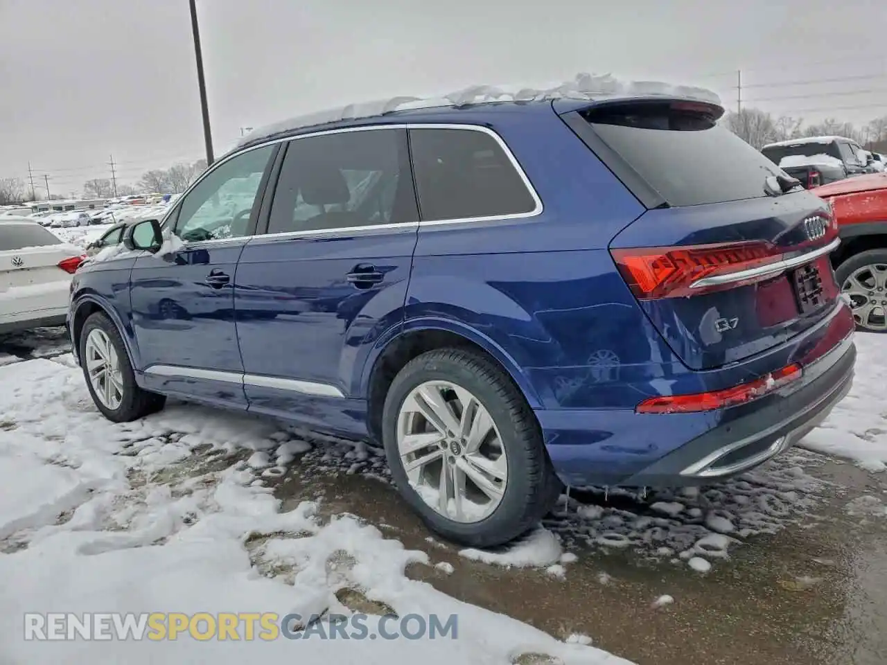 2 fotografías del automóvil dañado WA1LXBF75ND021624 AUDI Q7 2022