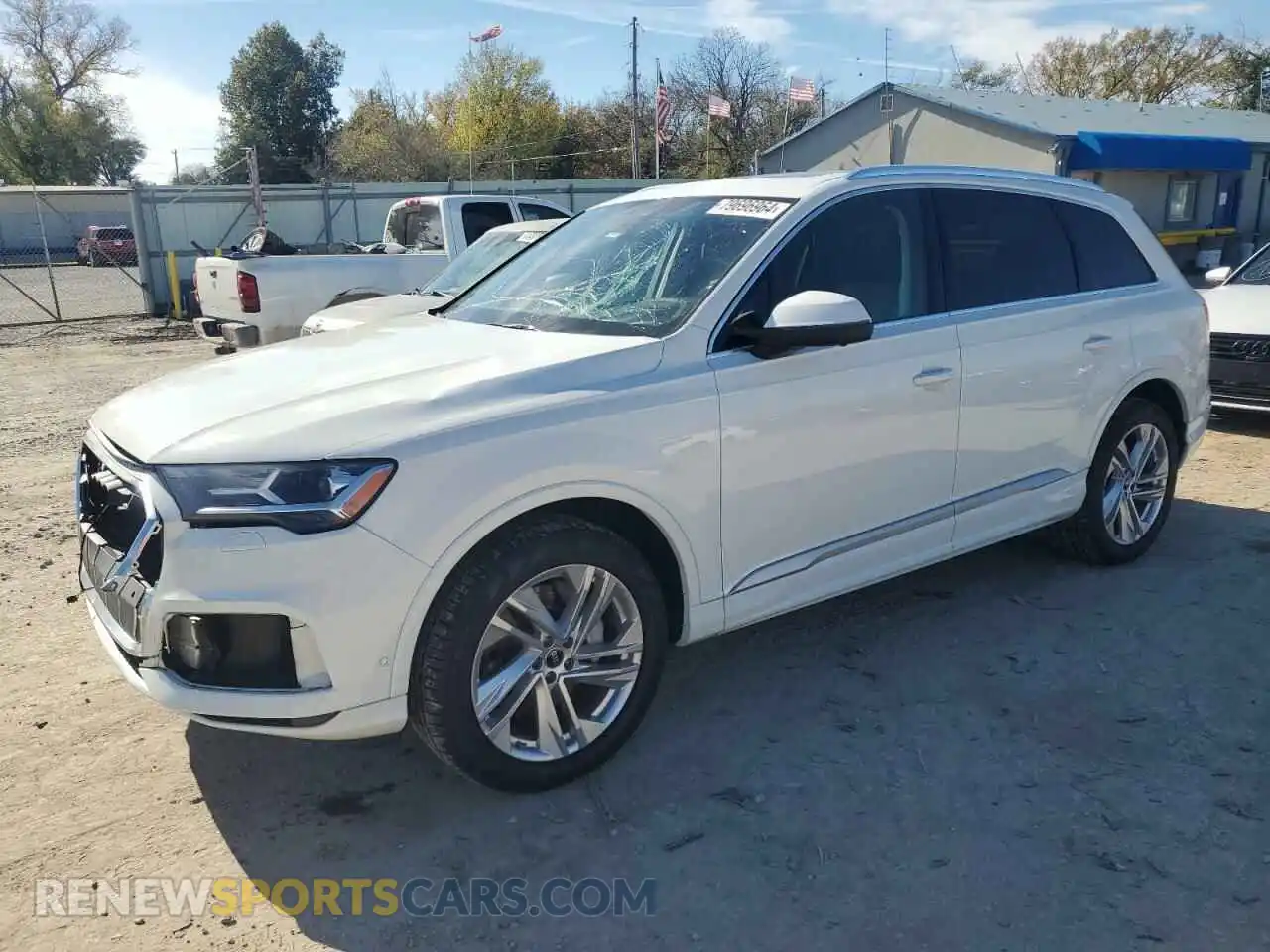 1 Photograph of a damaged car WA1LXBF76ND013824 AUDI Q7 2022