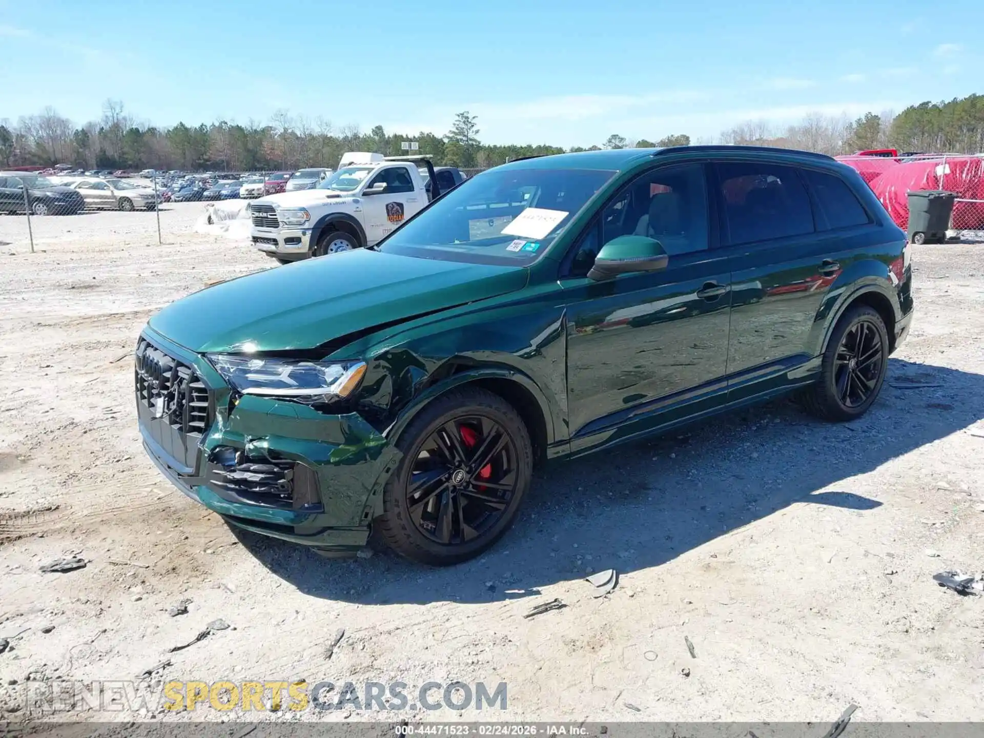 2 fotografías del automóvil dañado WA1LXBF77ND015694 AUDI Q7 2022