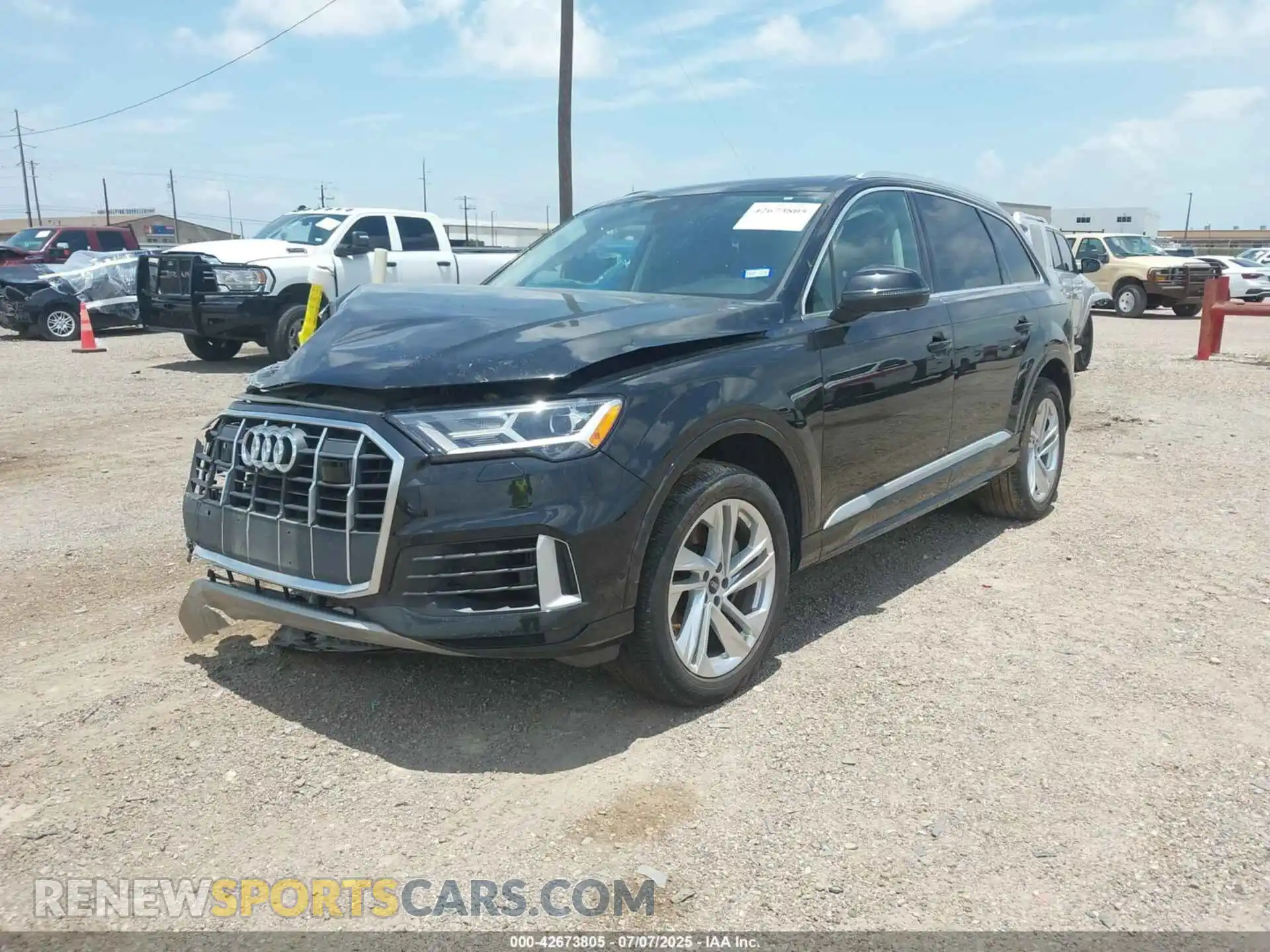 2 Фотография поврежденного автомобиля WA1LXBF79ND009539 AUDI Q7 2022